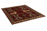Afshar - Sirjan Персийски връзван килим 214x166 - Снимка 1
