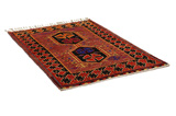 Lori - Bakhtiari Персийски връзван килим 183x121 - Снимка 1