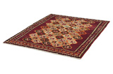 Lori - Bakhtiari Персийски връзван килим 197x147 - Снимка 2