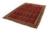 Qashqai Персийски връзван килим 275x180 - Снимка 2