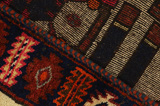 Bakhtiari - Qashqai Персийски връзван килим 423x135 - Снимка 6