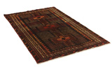 Afshar - Sirjan Персийски връзван килим 220x141 - Снимка 1