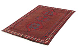 Afshar - Sirjan Персийски връзван килим 238x149 - Снимка 2