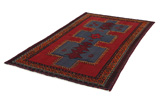 Afshar - Sirjan Персийски връзван килим 250x155 - Снимка 2