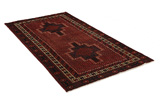 Afshar - Sirjan Персийски връзван килим 228x125 - Снимка 1