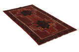 Afshar - Sirjan Персийски връзван килим 220x116 - Снимка 1