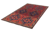 Afshar - Sirjan Персийски връзван килим 250x147 - Снимка 2