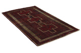 Afshar - Sirjan Персийски връзван килим 220x126 - Снимка 1
