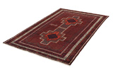 Afshar - Sirjan Персийски връзван килим 254x156 - Снимка 2