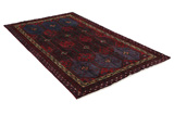 Afshar - Sirjan Персийски връзван килим 259x151 - Снимка 1