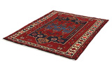 Afshar - Sirjan Персийски връзван килим 197x155 - Снимка 2