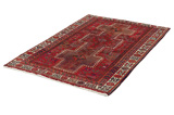 Afshar - Sirjan Персийски връзван килим 193x130 - Снимка 2
