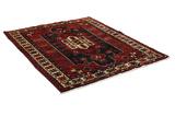 Afshar - Sirjan Персийски връзван килим 197x160 - Снимка 1