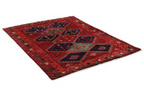 Lori - Bakhtiari Персийски връзван килим 200x155 - Снимка 1