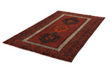 Afshar - Sirjan Персийски връзван килим 245x150 - Снимка 2