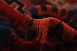 Afshar - Sirjan Персийски връзван килим 249x134 - Снимка 7