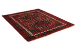 Lori - Bakhtiari Персийски връзван килим 206x172 - Снимка 1