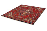 Bakhtiari Персийски връзван килим 188x155 - Снимка 2