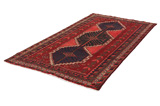 Afshar - Sirjan Персийски връзван килим 267x150 - Снимка 2