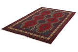Afshar - Sirjan Персийски връзван килим 230x145 - Снимка 2