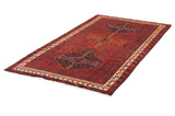 Afshar - Sirjan Персийски връзван килим 224x126 - Снимка 2