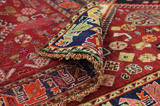 Yalameh - Qashqai Персийски връзван килим 218x139 - Снимка 5