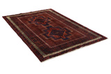 Afshar - Sirjan Персийски връзван килим 220x145 - Снимка 1