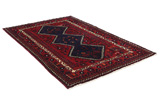 Afshar - Sirjan Персийски връзван килим 238x158 - Снимка 1