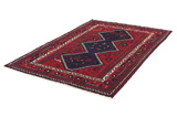 Afshar - Sirjan Персийски връзван килим 238x158 - Снимка 2