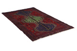Afshar - Sirjan Персийски връзван килим 205x125 - Снимка 1