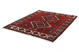Enjelas - Hamadan Персийски връзван килим 193x153 - Снимка 2