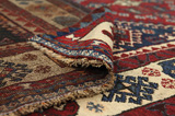 Yalameh - Qashqai Персийски връзван килим 295x143 - Снимка 5