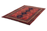 Afshar - Sirjan Персийски връзван килим 211x143 - Снимка 2