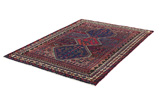 Afshar - Sirjan Персийски връзван килим 209x150 - Снимка 2