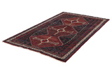 Afshar - Sirjan Персийски връзван килим 240x144 - Снимка 2