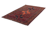 Afshar - Sirjan Персийски връзван килим 245x149 - Снимка 2