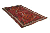 Afshar - Sirjan Персийски връзван килим 251x140 - Снимка 1