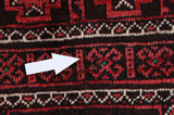 Baluch - Turkaman Персийски връзван килим 203x113 - Снимка 17