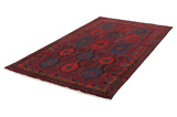 Afshar - Sirjan Персийски връзван килим 250x144 - Снимка 2
