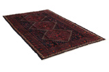 Afshar - Sirjan Персийски връзван килим 250x150 - Снимка 1