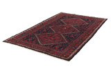 Afshar - Sirjan Персийски връзван килим 250x150 - Снимка 2