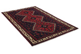 Afshar - Sirjan Персийски връзван килим 247x153 - Снимка 1