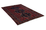 Afshar - Sirjan Персийски връзван килим 240x157 - Снимка 1