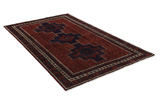 Afshar - Sirjan Персийски връзван килим 243x150 - Снимка 1