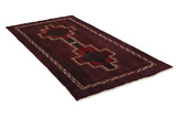 Afshar - Sirjan Персийски връзван килим 250x133 - Снимка 1
