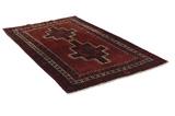 Afshar - Sirjan Персийски връзван килим 215x135 - Снимка 1