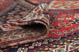 Qashqai - Shiraz Персийски връзван килим 201x128 - Снимка 5