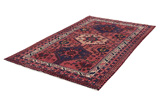 Afshar - Sirjan Персийски връзван килим 256x155 - Снимка 2
