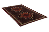 Afshar - Sirjan Персийски връзван килим 240x145 - Снимка 1