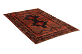 Afshar - Sirjan Персийски връзван килим 205x125 - Снимка 1